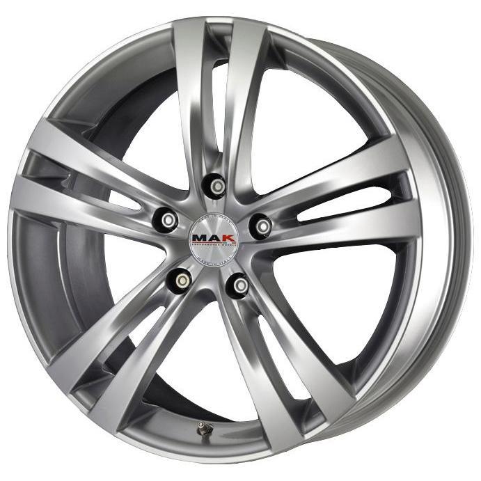 MAK Zenith 7x17 5*114.3 ET40 DIA76.1 Hyper Silver Литой