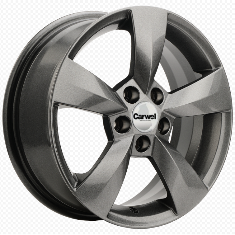 Khomen KHW 1504 6x15 5*100 ET40 DIA57.1 G-Silver Литой