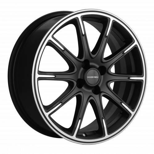 Khomen KHW 1707 6.5x17 4*98 ET38 DIA58.6 Black-FP Matt Литой