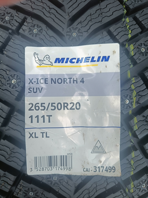 купить шины Michelin X-Ice North 4 SUV 265/50 R20 111T XL с гарантией