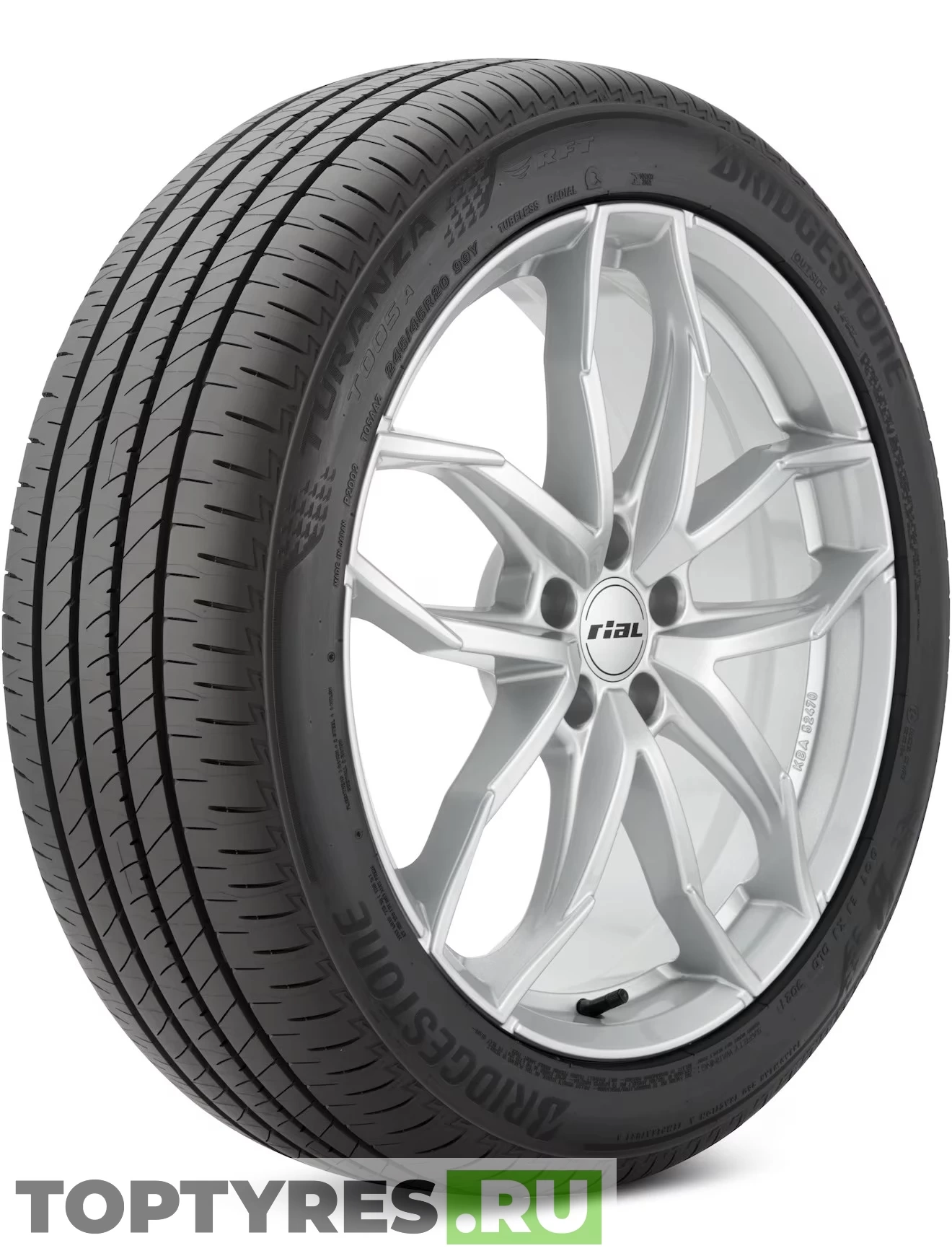 Bridgestone Turanza T005A 225/50 R18 95V RunFlat купить с доставкой