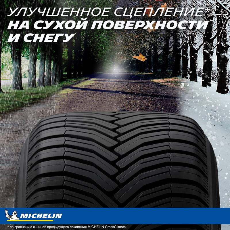 купить шины Michelin CrossClimate + 255/35 R19 96Y XL с гарантией