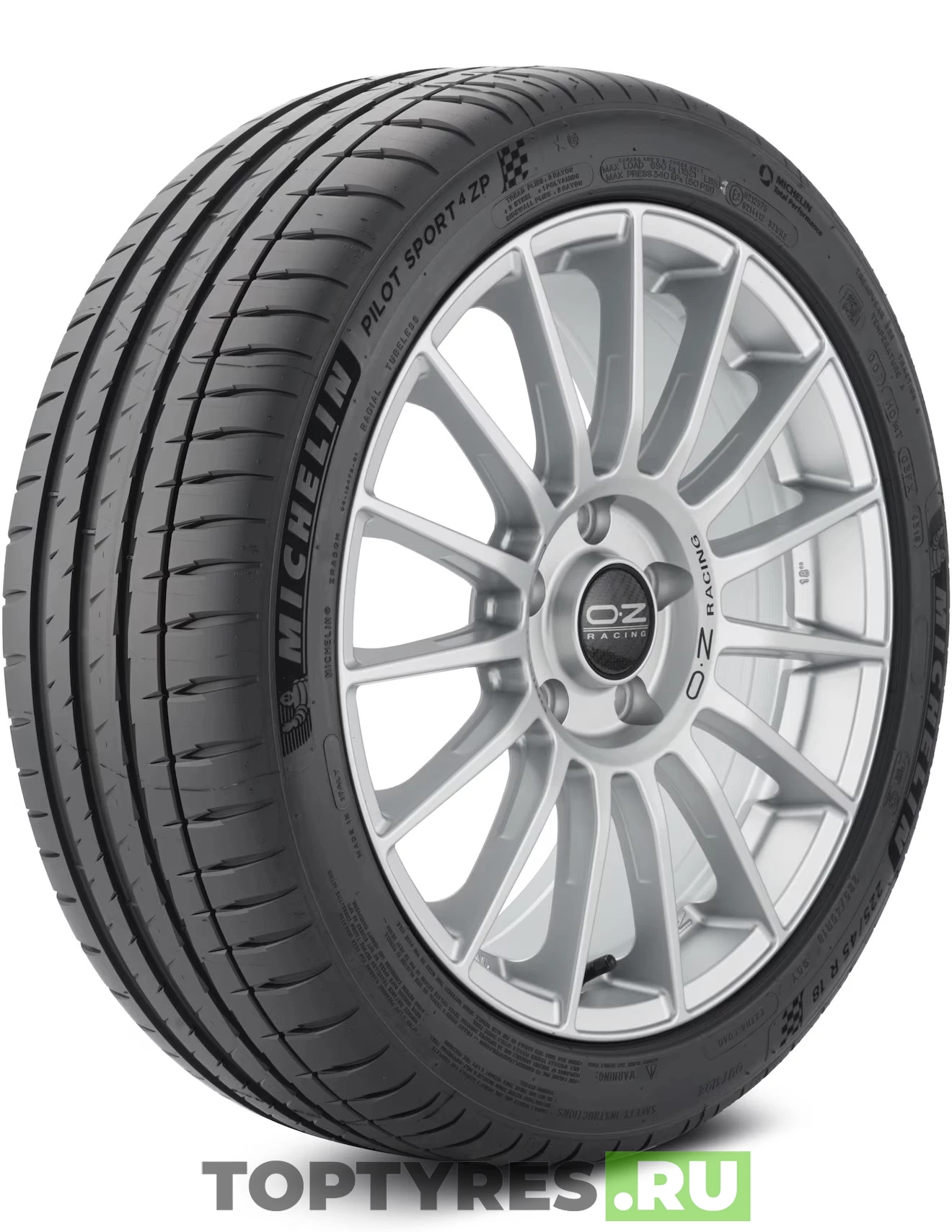 купить шины Michelin Pilot Sport 4 225/40 R18 92Y XL RunFlat (Мишлен шины)