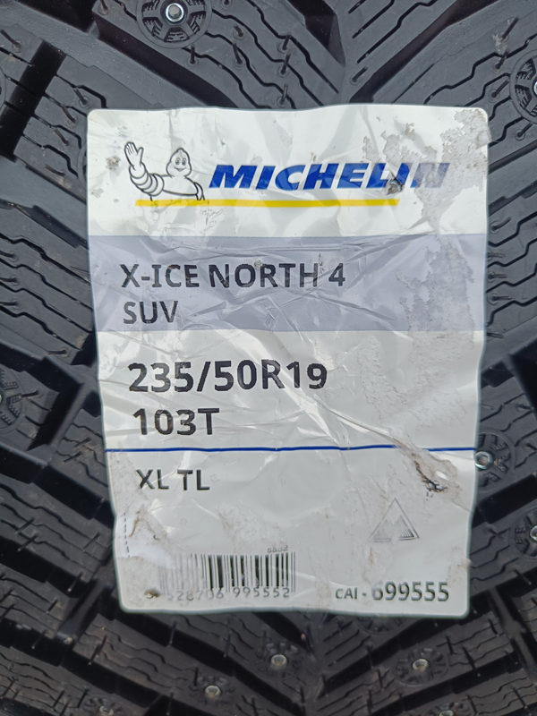 купить шины Michelin X-Ice North 4 SUV 235/50 R19 103T XL с гарантией