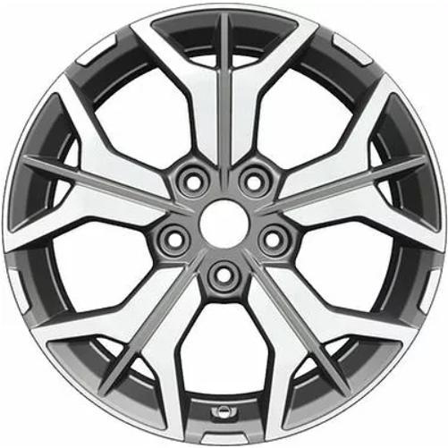 Khomen KHW 1715 7x17 5*110 ET46 DIA63.3 Gray-FP Литой