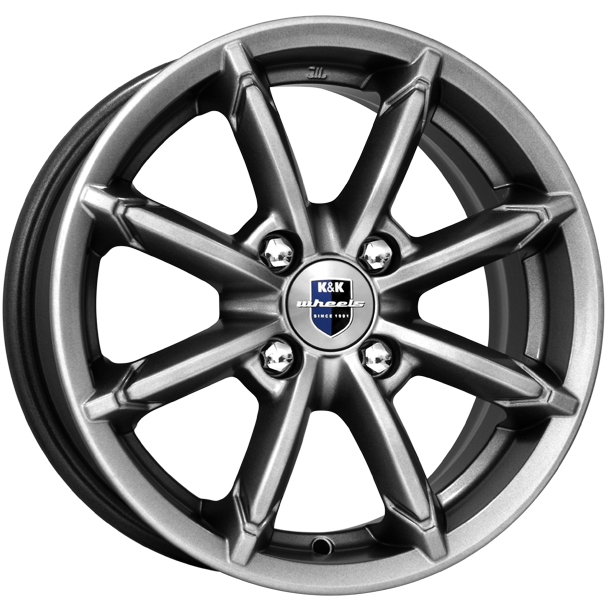 K&K Sportline 6x14 4*100 ET30 DIA67.1 Дарк платинум Литой