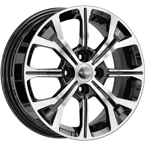 K&K КС945 6x15 4*100 ET50 DIA60.1 Алмаз черный Литой