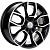 Khomen KHW 1713 7x17 5*114.3 ET53 DIA67.1 Black-FP Литой