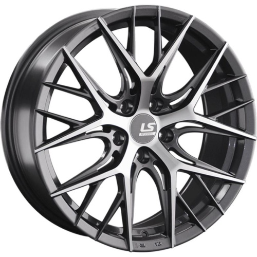 LS FlowForming RC57 8x18 5*114.3 ET34 DIA67.1 BKF Литой