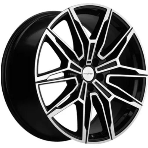 Khomen KHW 2105 11x21 5*112 ET43 DIA66.6 Black Литой