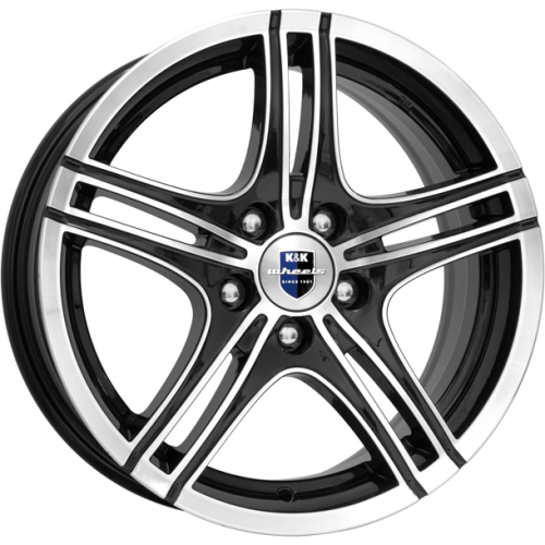 K&K Омаха 8x18 5*120 ET32 DIA60.1 Алмаз черный Литой