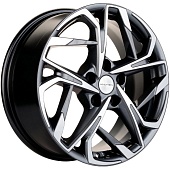 Khomen KHW 1716 7x17 5*112 ET45 DIA57.1 Gray-FP Литой