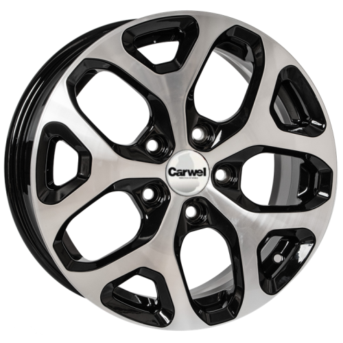 Carwel Аль 6.5x16 5*114.3 ET45 DIA60.1 AB Литой