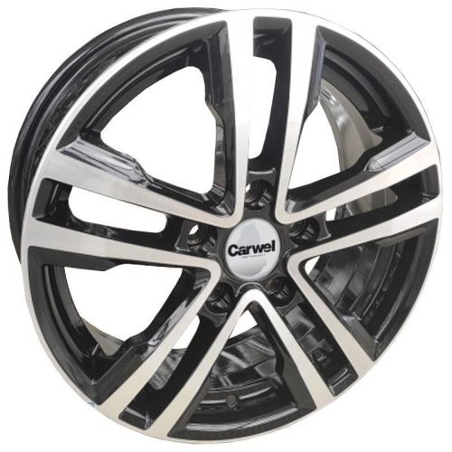 Carwel Аллаки 6.5x16 5*114.3 ET45 DIA67.1 BL Литой