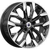 K&K Морейн 6.5x17 5*114.3 ET40 DIA64.1 Алмаз черный Литой