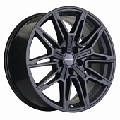 Khomen KHW 1904 8.5x19 5*112 ET30 DIA66.6 Black Matt Литой