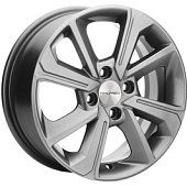 Khomen KHW 1501 6x15 4*100 ET48 DIA54.1 Gray Литой