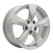 Khomen KHW 1504 6x15 5*100 ET43 DIA57.1 F-Silver Литой