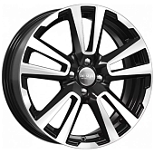 K&K КС874 6.5x17 5*114.3 ET50 DIA66.1 Алмаз черный Литой