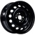 Trebl 53A35D 5.5x14 4*100 ET35 DIA57.1 Black Штампованный Trebl 53A35D 5.5x14 4*100 ET35 DIA57.1 Black Штампованный