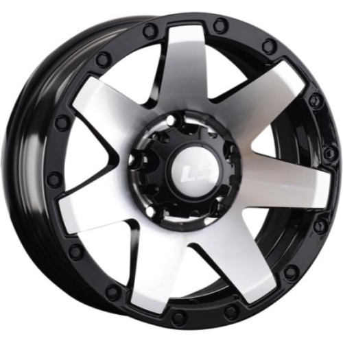LS 881 7x16 5*139.7 ET10 DIA108.6 BKF Литой