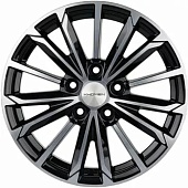 Khomen KHW 1611 6.5x16 5*110 ET46 DIA63.3 Black-FP Литой