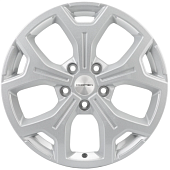 Khomen KHW 1710 6.5x17 5*114.3 ET40 DIA64.1 F-Silver Литой