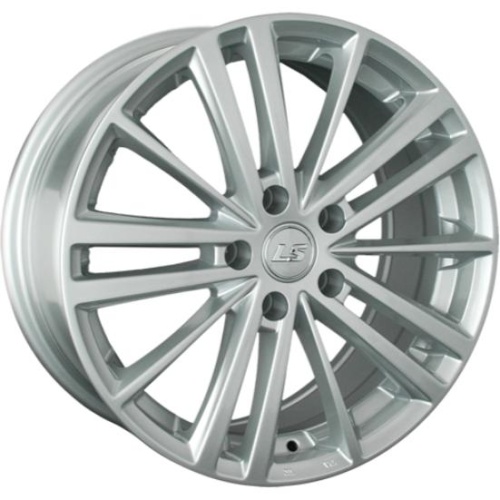 LS 755 7.5x17 5*114.3 ET45 DIA73.1 Silver Литой