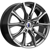 K&K Твист 7.5x17 5*112 ET45 DIA66.6 Дарк платинум Литой