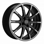 Khomen KHW 1707 6.5x17 4*98 ET38 DIA58.6 Black-FP Matt Литой
