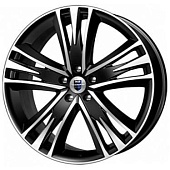 K&K Атлас 8.5x20 5*112 ET35 DIA66.6 Алмаз черный Литой
