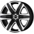 MAK Stone 6 8x18 6*114.3 ET45 DIA66.1 Gloss Black Литой