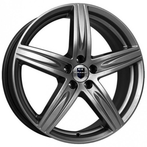 K&K Андорра 6.5x16 5*105 ET39 DIA56.6 Алмаз черный Литой