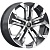 K&K КР015 7.5x19 5*108 ET36 DIA65.1 Diamond black gris Литой