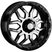 LS 1285 7.5x17 6*139.7 ET30 DIA106.1 BKF Литой