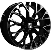Khomen KHW 1718 7x17 5*108 ET50 DIA63.3 Black Литой