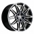 Khomen KHW 1904 8.5x19 5*112 ET30 DIA66.6 Black-FP Литой