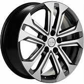 Khomen KHW 1803 7x18 5*108 ET36 DIA65.1 Black Литой