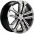 Khomen KHW 1803 7x18 5*114.3 ET50 DIA54.1 Black-FP Литой