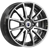 K&K Квант 5.5x14 4*100 ET38 DIA67.1 Алмаз черный Литой