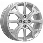 K&K КС945 6x15 4*100 ET46 DIA54.1 Алмаз черный Литой