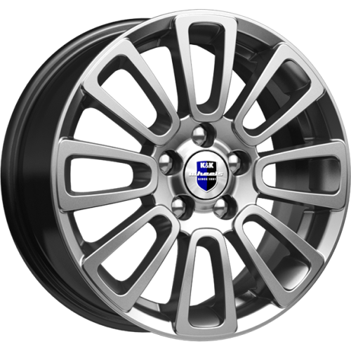K&K Неман 6x15 4*98 ET35 DIA58.6 Алмаз черный Литой