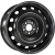 Trebl R-1748 7.5x18 5*114.3 ET45 DIA60.1 Black Штампованный Trebl R-1748 7.5x18 5*114.3 ET45 DIA60.1 Black Штампованный