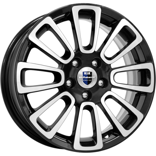 K&K Неман 6x15 4*98 ET35 DIA58.6 Алмаз черный Литой