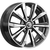K&K КС974 6.5x16 5*114.3 ET40 DIA66.1 Алмаз черный SK Литой