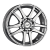 K&K Джемини 6x15 4*100 ET38 DIA67.1 Алмаз черный Литой