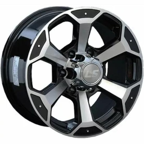 LS 187 7.5x18 6*139.7 ET46 DIA67.1 BKF Литой