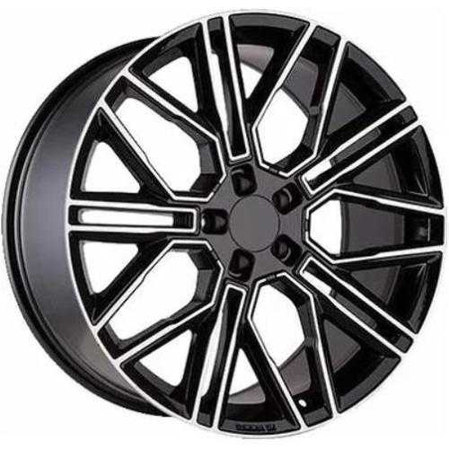Khomen KHW 2101 9.5x21 5*112 ET36 DIA66.6 Black-FP Литой