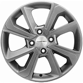 Khomen KHW 1501 6x15 4*100 ET48 DIA54.1 G-Silver Литой