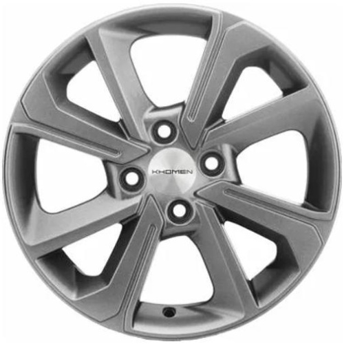 Khomen KHW 1501 6x15 4*100 ET48 DIA54.1 G-Silver Литой
